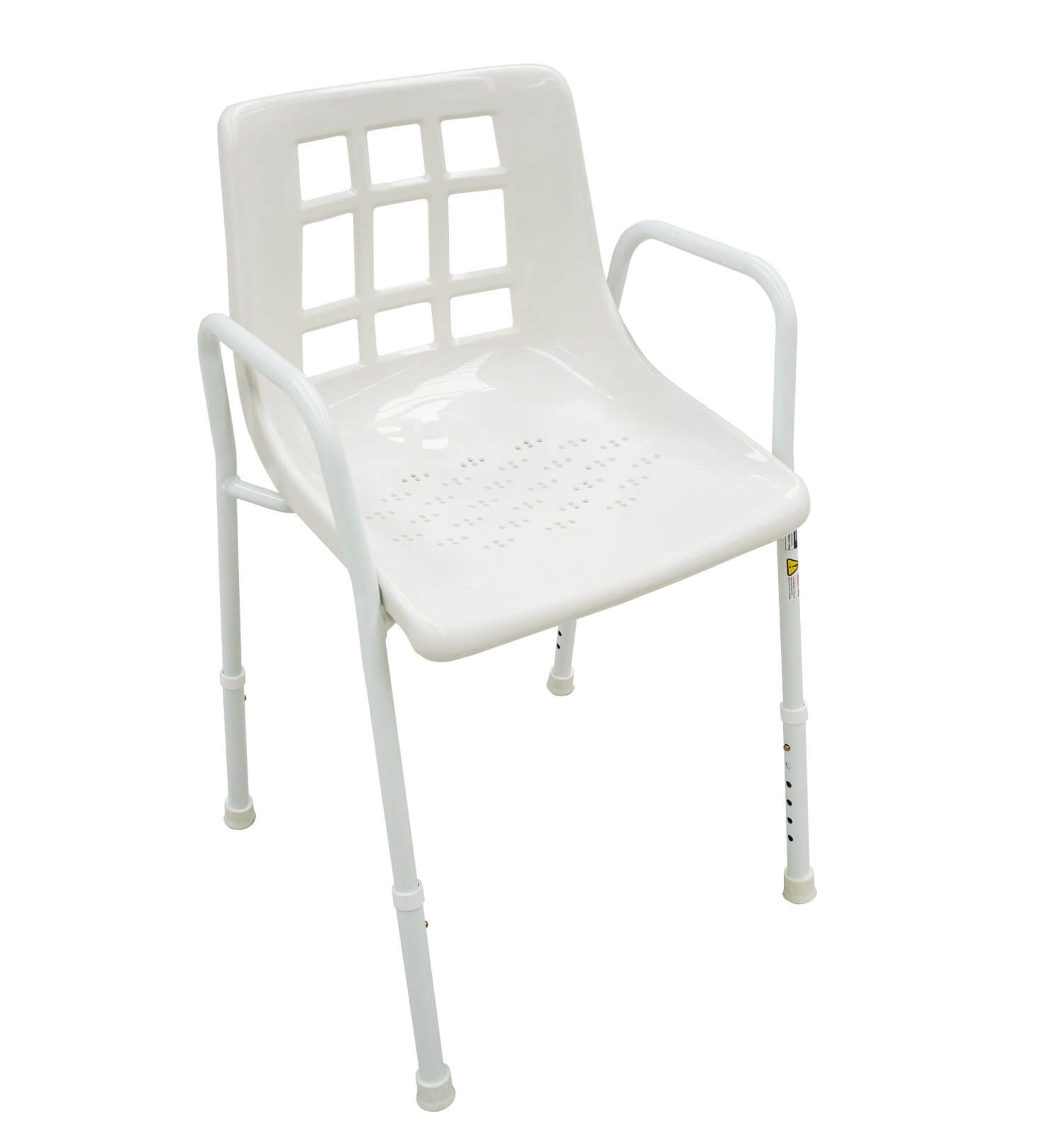Carezza Shower Chair - Aluminium Frame